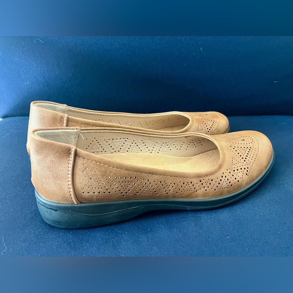 Easy Street Beige Comfort Footwear